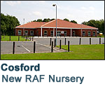 RAF COSFORD GALLERY - New RAF BUILDING Built by Peter Robson & Son, Builders
